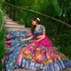 1222PNKMAIN1.jpg Captivating Pink Kalamkari Ensemble South Indian Elegance