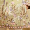 Light Green Festive Wear Embroidered Kurta Set For Mens