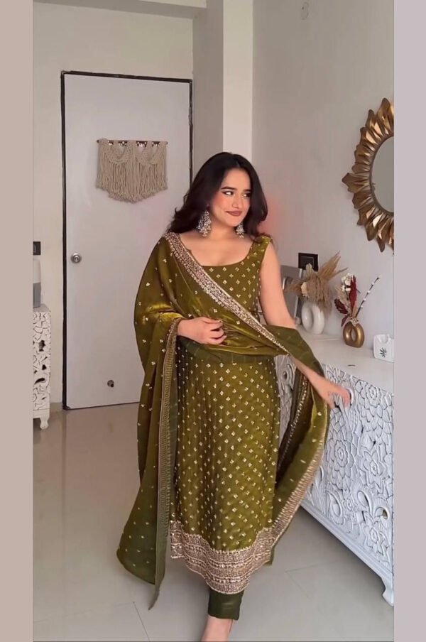 KD1577_2.jpg Mehndi Green Suit Set By Suratikart