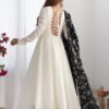 NKB-45_1.jpg Black Vichitra Silk Anarkali Suit Set
