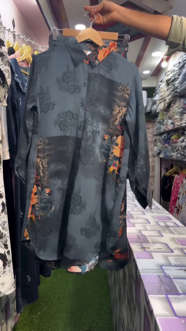 vlcsnap-2026-07-09-16h13m50s388 Women Cream Base Red Rose Floral Printed Long Shirt